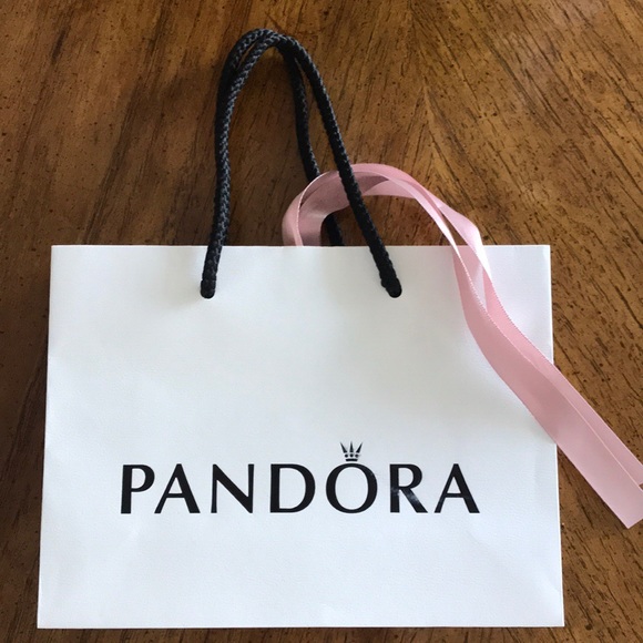 Pandora Paper Bag  8.5X6.5x 3 - Picture 2 of 3